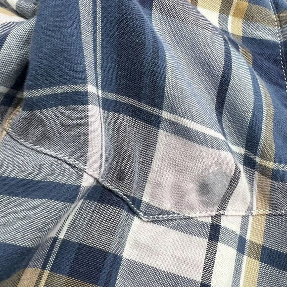UNTUCKit Button Down Men's Shirt Size XLarge 100% Cotton Plaid Long Sleeve - Picture 3 of 4